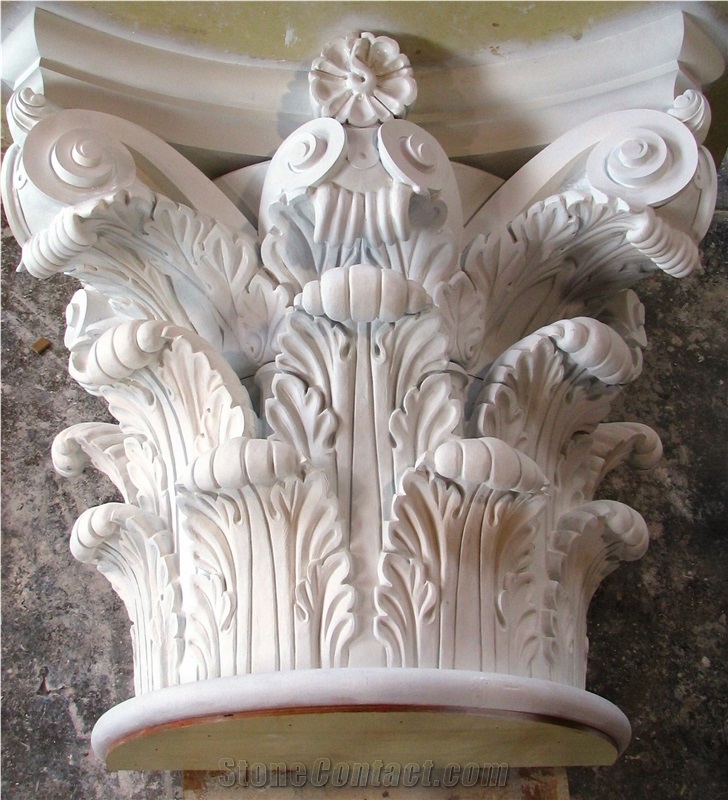 Columns in Marble and Other Materials