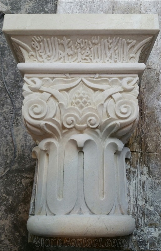 Columns in Marble and Other Materials