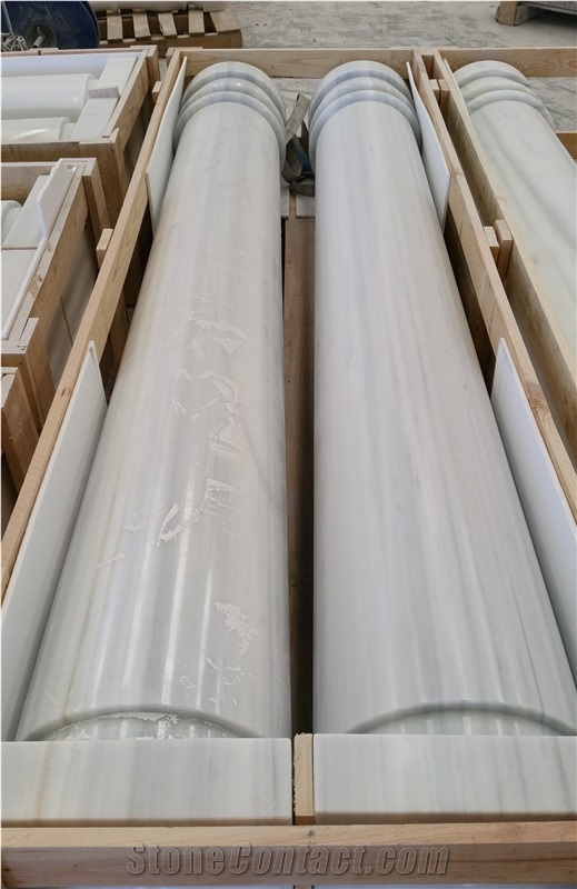 Columns in Marble and Other Materials