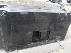 Black Bathroom Countertops, China Impala Black G654 Kitchen Countertop