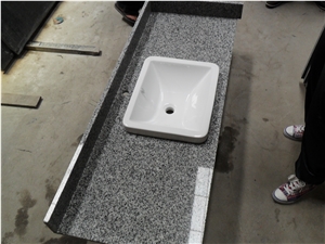 Salt and Pepper Vanity Tops, Granite Vanity Tops, Granite Bathroom Top