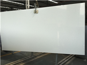 Sparkling White Quartz, Crystal White Quartz, White Quartz Slab