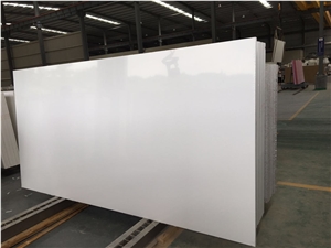 Super White Quartz, Pure White Quartz, Quartz Stone Slabs