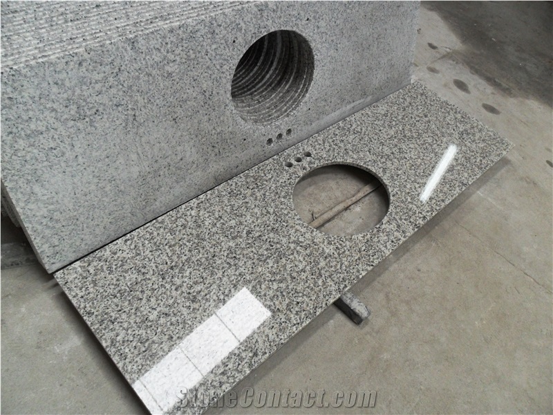 Tiger Skin White Granite Top, Tiger Skin Bathroom Countertop, Bath Top