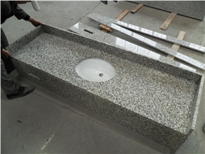 Tiger Skin White Granite Top, Tiger Skin Bathroom Countertop, Bath Top