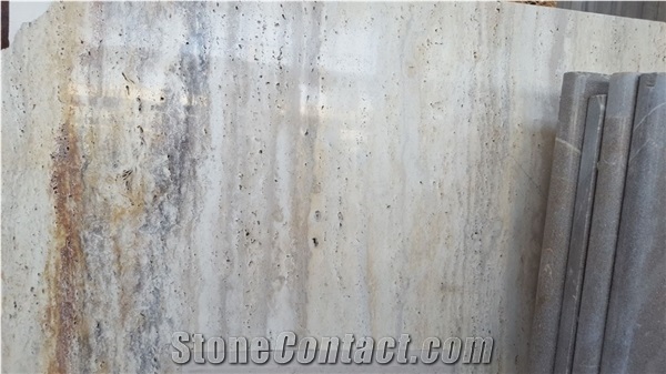 Light Color Travertine Blocks, Beige Tra Onyx Travertine Block