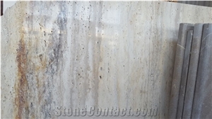 Light Color Travertine Blocks, Beige Tra Onyx Travertine Block