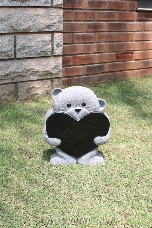 Granite Tombstones with Engraving and Carving