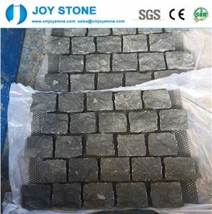 Popular G654 Black Paving,Cube Stone Floor Covering Stones Cheap Sale