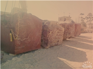 Red Marble Blocks Red Marble Blocks