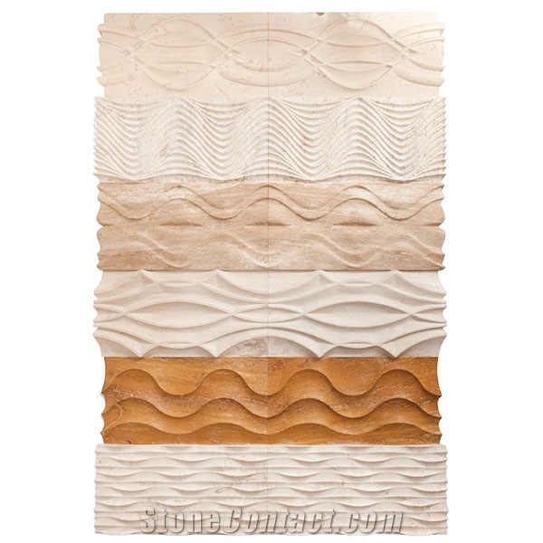 3d Coral Stone Panels