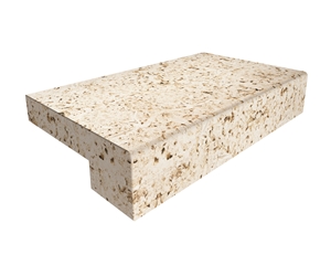 Coral Stone Pool Copings