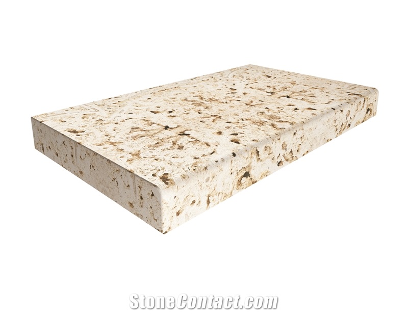 Coral Stone Pool Copings