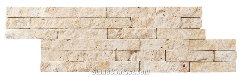 Splitface Coral Stone Cultured Stone