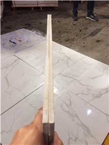 Calacatta 24x24 Polished Glossy
