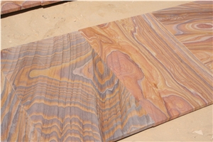 Rainbow Sandstone Slabs & Tiles