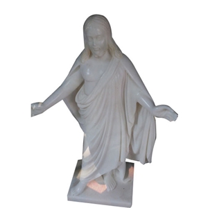 White Statues Tombstones and Monuments