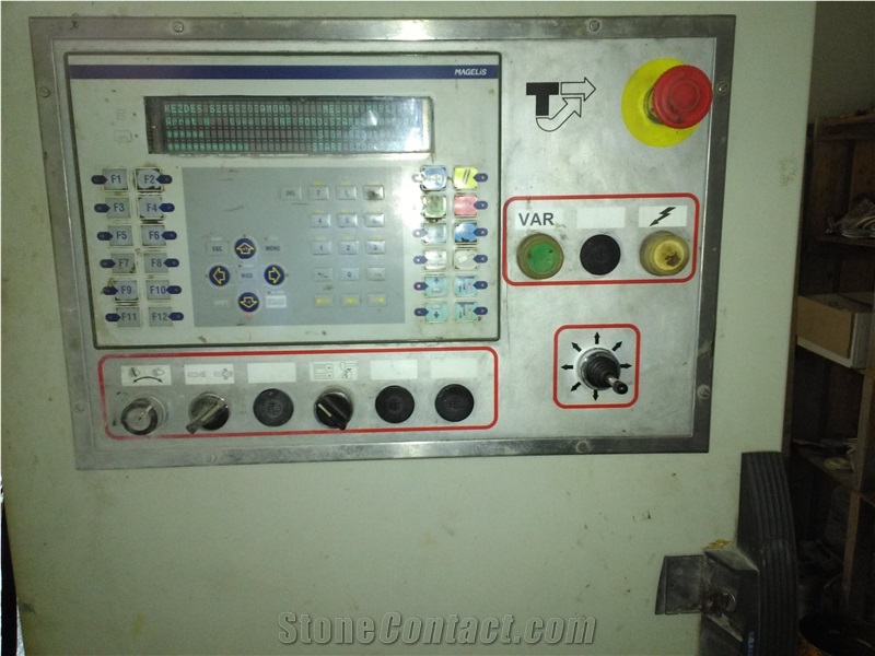 Thibaut T55 Polisher- Year Of Manufacture: 2001-Used Bridge Type Polishing Machine