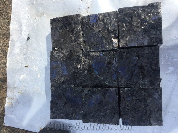 Galactic Blue Granite Cobble Stone