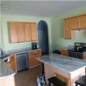 Fantasy Brown Marble Kitchen Counter Top