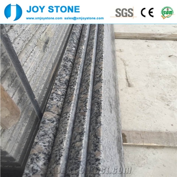 Cheap Price G383 Pear Flower Red Granite Bull Nose Stair Treads