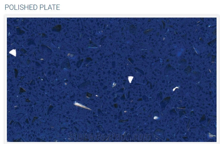 Blue Stelar Engineered Quartz