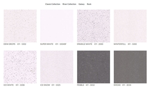 Krystallos Natural Quartz Based Engineered Stone