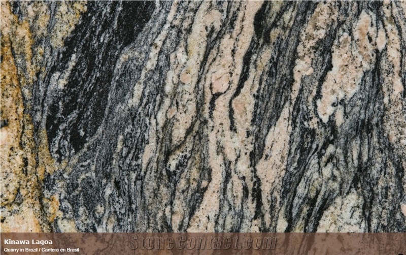 Kinawa Lagoa Granite Slabs