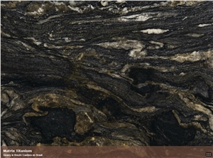 Matrix Titanium Granite,Matrix Motion Granite,Snow Matrix Granite Slab