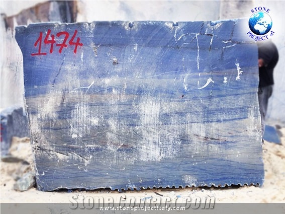 Azul De Macauba Blocks, Azul Macaubas Quartzite Block