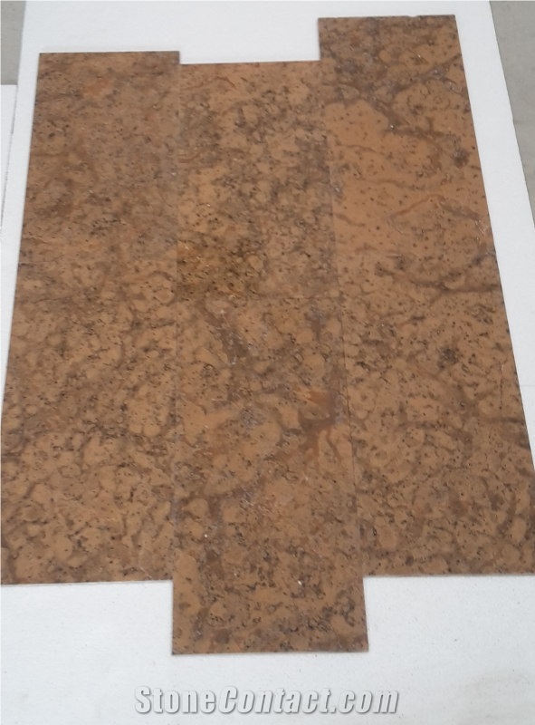 Rosso Mogano Marble Tiles