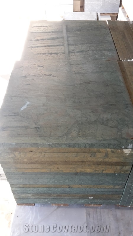 Verde Guatemala Marble Tiles