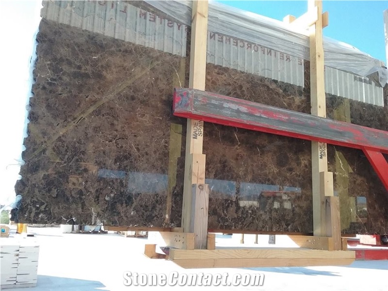 Marron Emperador Marble, Dark Emperador Slabs