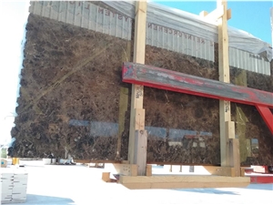 Marron Emperador Marble, Dark Emperador Slabs