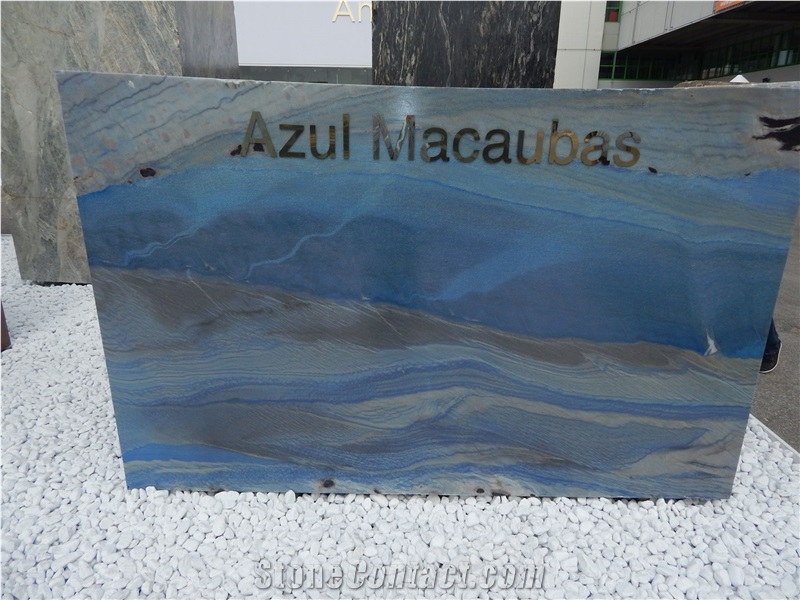 Azul Macaubas Quartzite Slabs