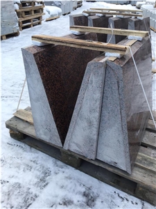 Balmoral Red Granite Building Ornaments