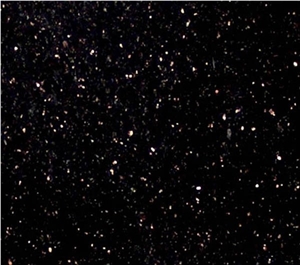 Black Galaxy Granite Tiles & Slab