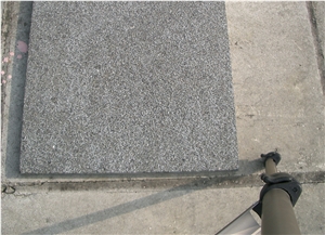 Flamed G684 Black Basalt Tile, Fuding Black Basalt, China Black Stone