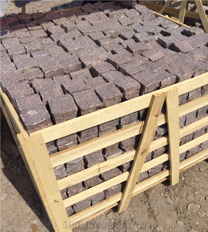 G354 Granite Cube Stone, G354 Granite Paving Stone, Granite Pavers