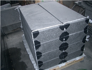G684 Black Basalt Deck Stair Garden Step Building Stone, Basalt Tile