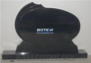 Shanxi Black Tombstone Monument Gravestone Memorials Headstones