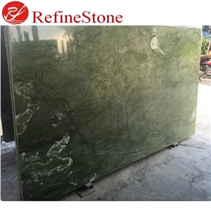 China Dandong Green Marble Slab, Wall Floor