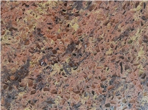 Copper Blaze/China Red Quartz Stone Tile,Slab