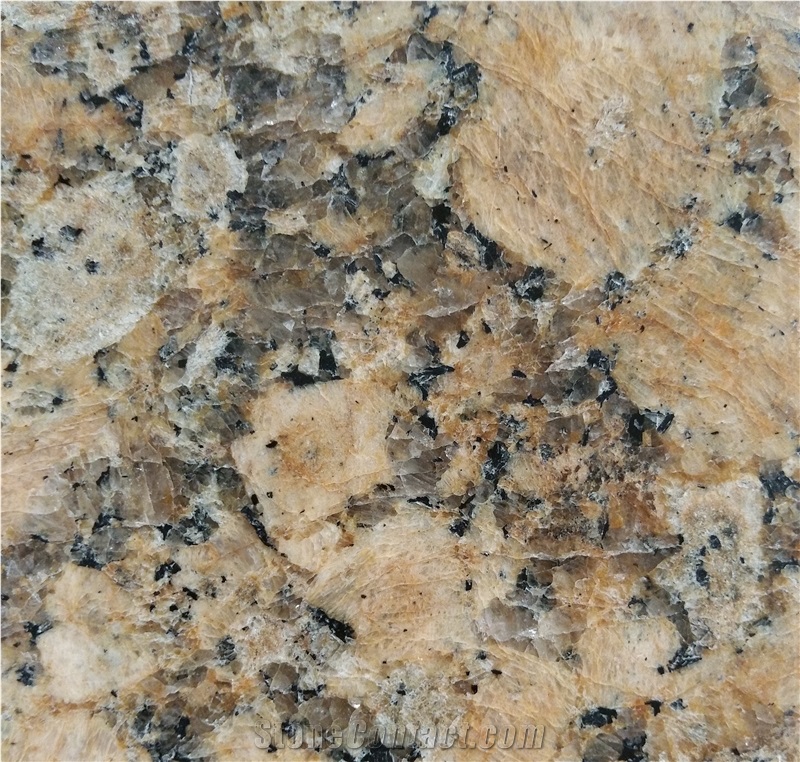 Giallo Fiorito Slabs & Tiles, Brazil Yellow Granite