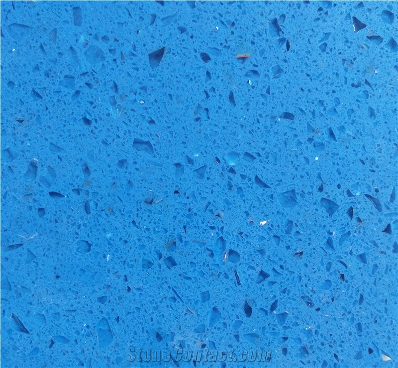 Magellan Blue Quartz Stone/China New Design Quartz Stone Slab