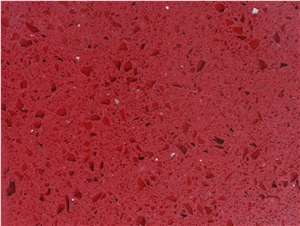 Red Ember Quartz Stone/China Red Quartz Stone/New Design