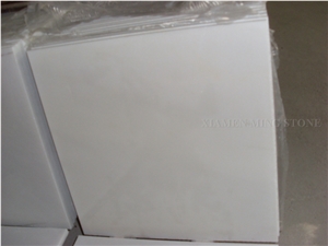 China Crystal White Tile Floor Paving Bathroom Wall Cladding Panel
