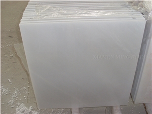 Crystal White Marble Tile Floor Paving Bathroom Wall Cladding Panel