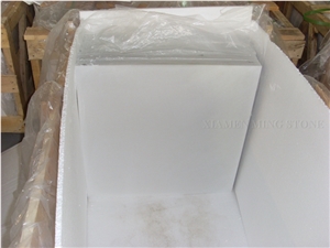 Crystal White Marble Tile Floor Paving Bathroom Wall Cladding Panel