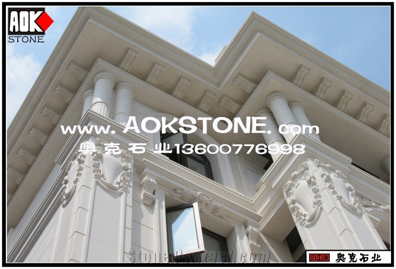 Covering Stone Of the Villa Exterior Wall